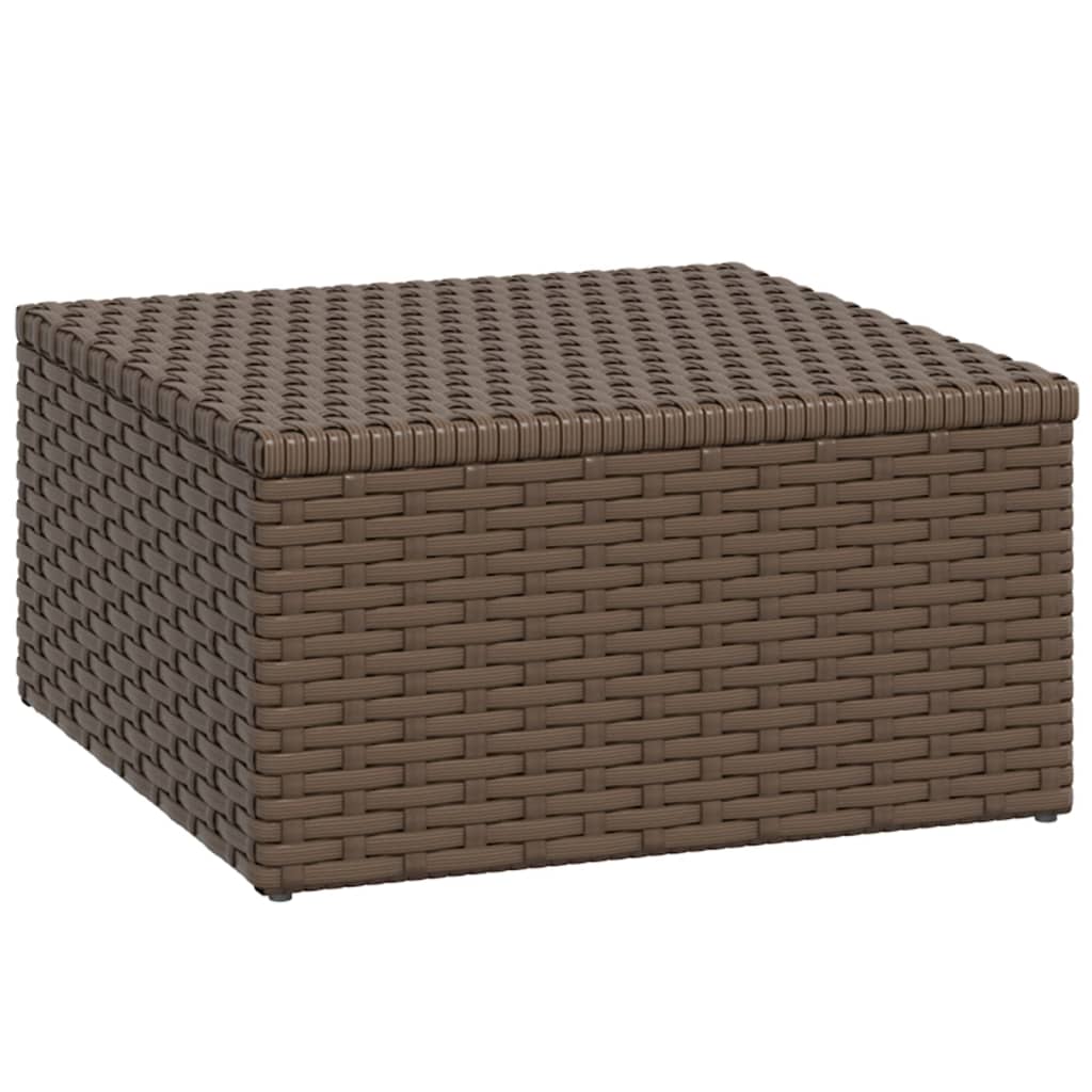 Loungeset Poly Rattan Bruin