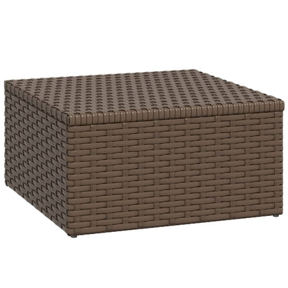 Loungeset Poly Rattan Bruin
