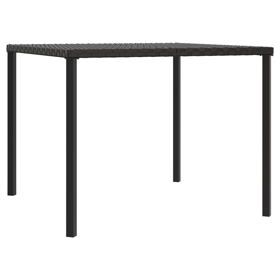 -Delige Tuinset Met Kussens Poly Rattan Grijs