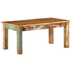 Coffee table 100x55x45 cm solid reclaimed wood
