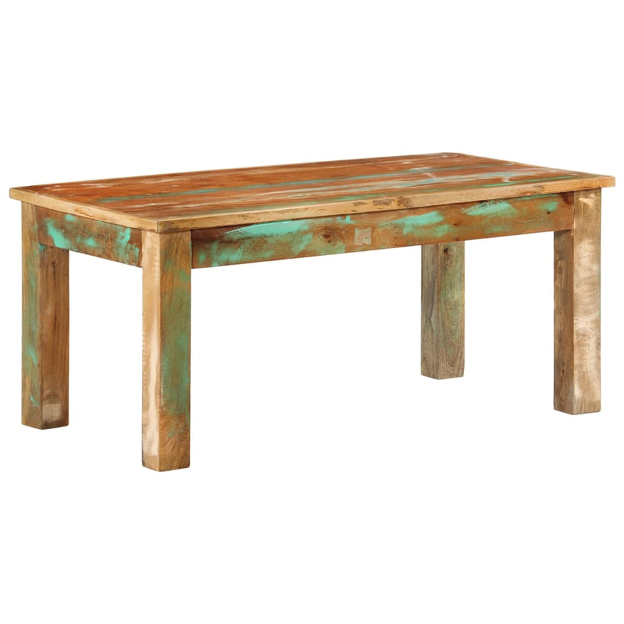 Salontafel 100x55x45 cm massief gerecycled hout