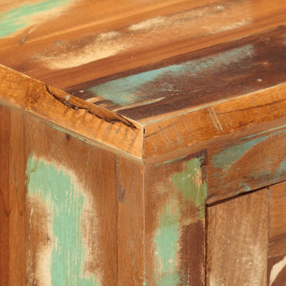 Dressoir Met 2 Deuren 55X30X70 Cm Massief Gerecycled Hout