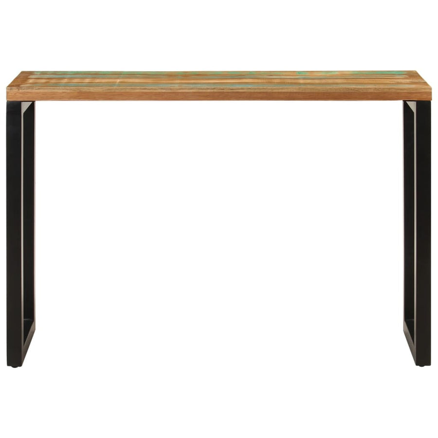 Wandtafel 110x35x75 cm massief gerecycled hout