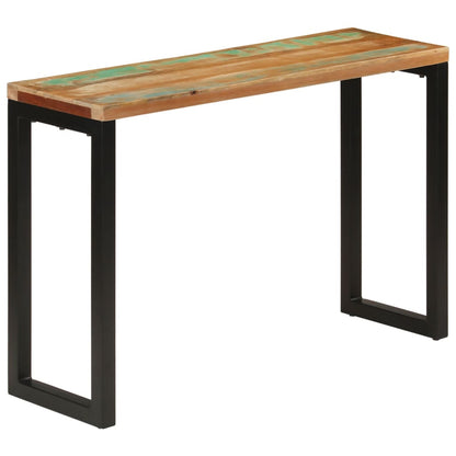 Wandtafel 110x35x75 cm massief gerecycled hout