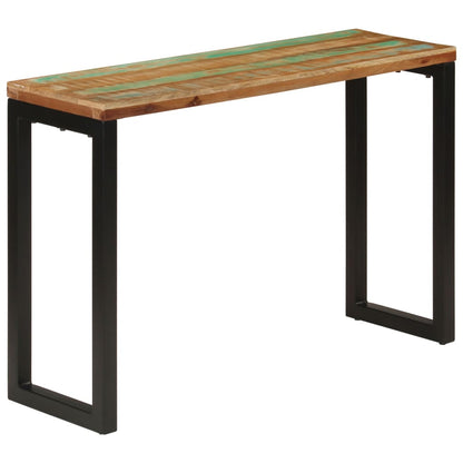Wandtafel 110x35x75 cm massief gerecycled hout