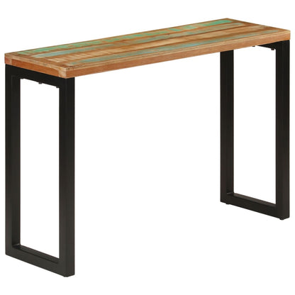 Wandtafel 110x35x75 cm massief gerecycled hout