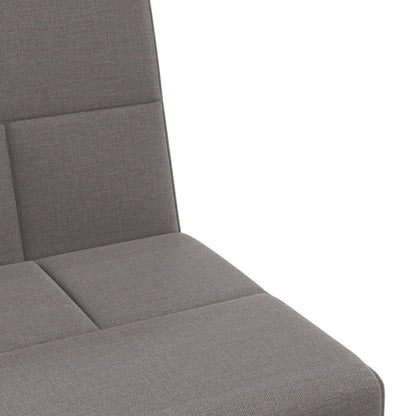 Slaapbank Met Bekerhouders Stof Taupe
