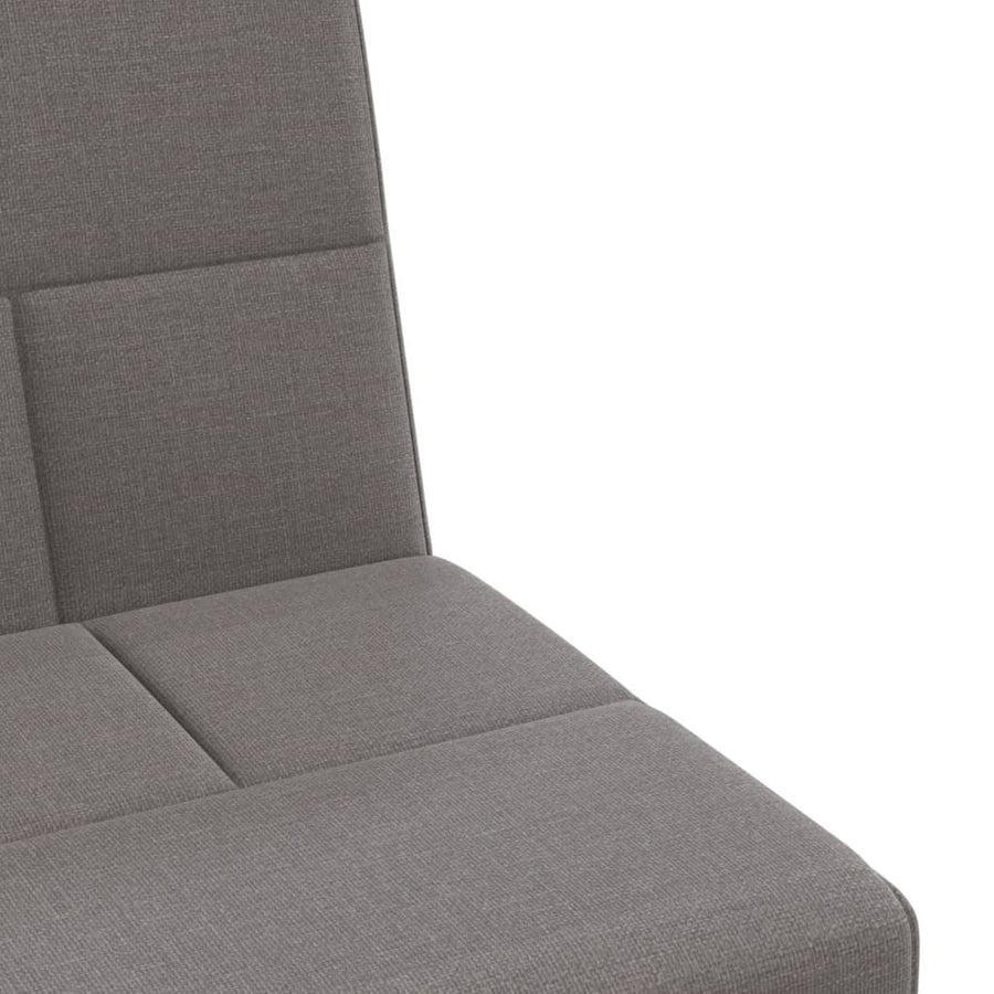 Slaapbank Met Bekerhouders Stof Taupe