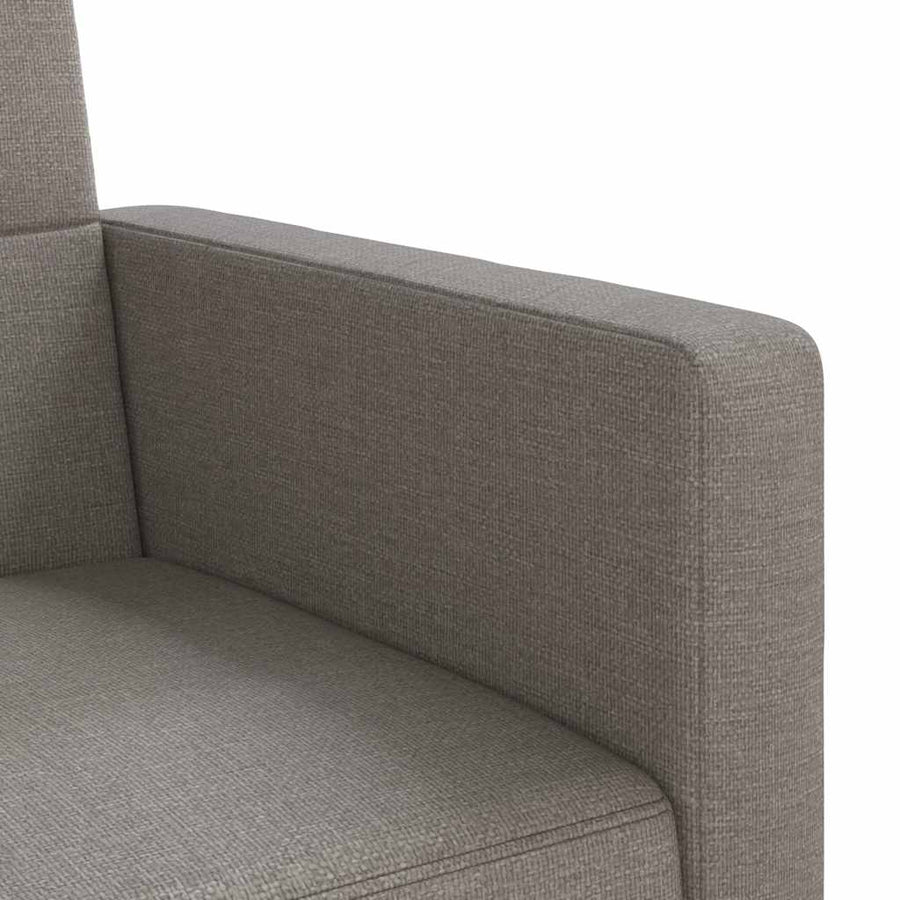 Slaapbank Met Kussens Stof Taupe