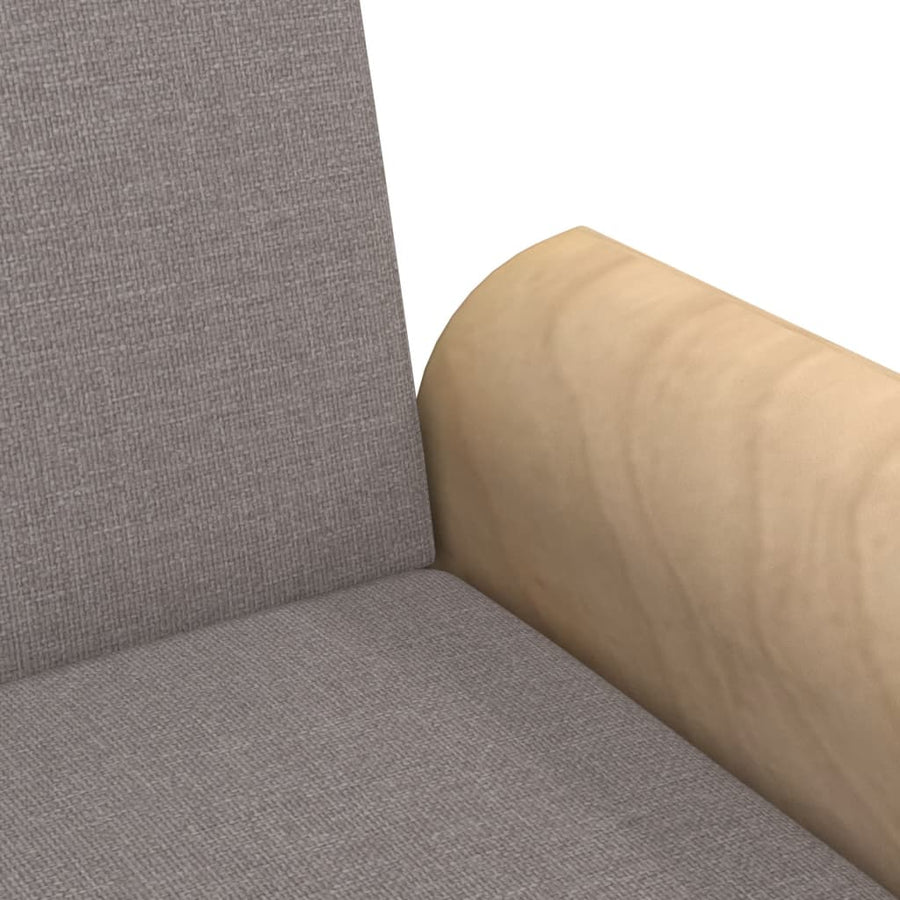 Slaapbank Met Armleuningen Stof Taupe