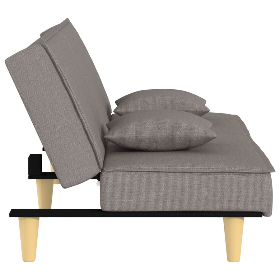 Slaapbank Stof Taupe