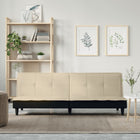 Sofa bed cream fabric