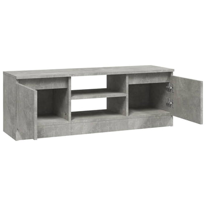 Tv-Meubel Met Deur 02X30X36 Cm Betongrijs