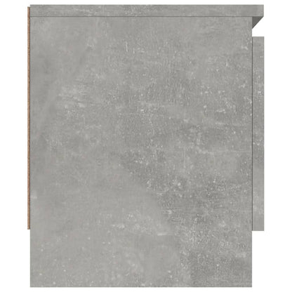 Tv-Meubel Met Deur 02X30X36 Cm Betongrijs