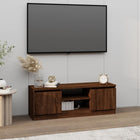 Tv-meubel 102x30x36 cm bruin eikenkleur