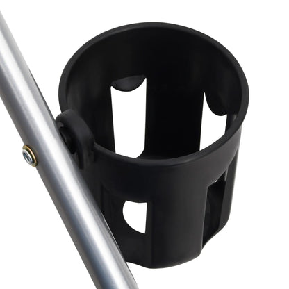 Hondenwagen inklapbaar 76x50x100 cm oxford stof blauw Blauw