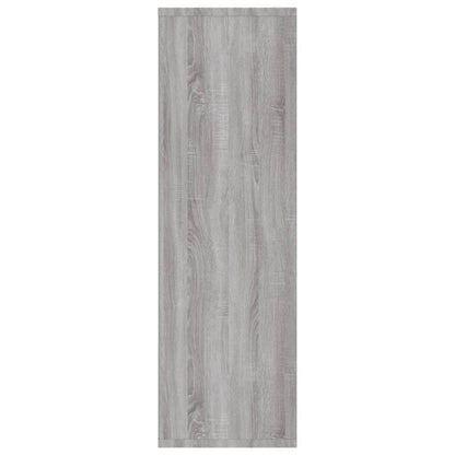 Boekenkast/Dressoir 50X25X80 Cm Bewerkt Hout Sonoma Grijs Grijs sonoma