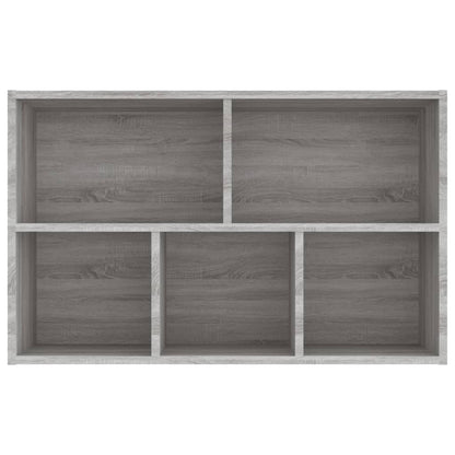 Boekenkast/Dressoir 50X25X80 Cm Bewerkt Hout Sonoma Grijs Grijs sonoma
