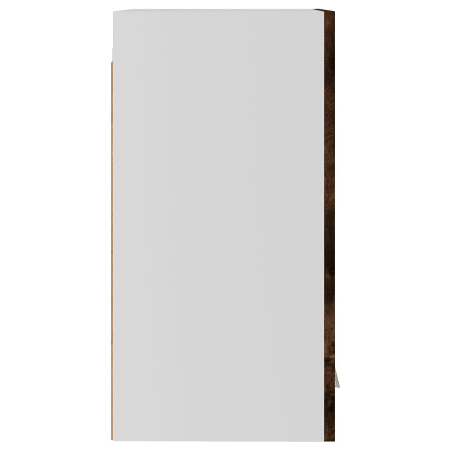 Hangkast 29,5x31x60 cm bewerkt hout gerookt eikenkleurig Gerookt eiken