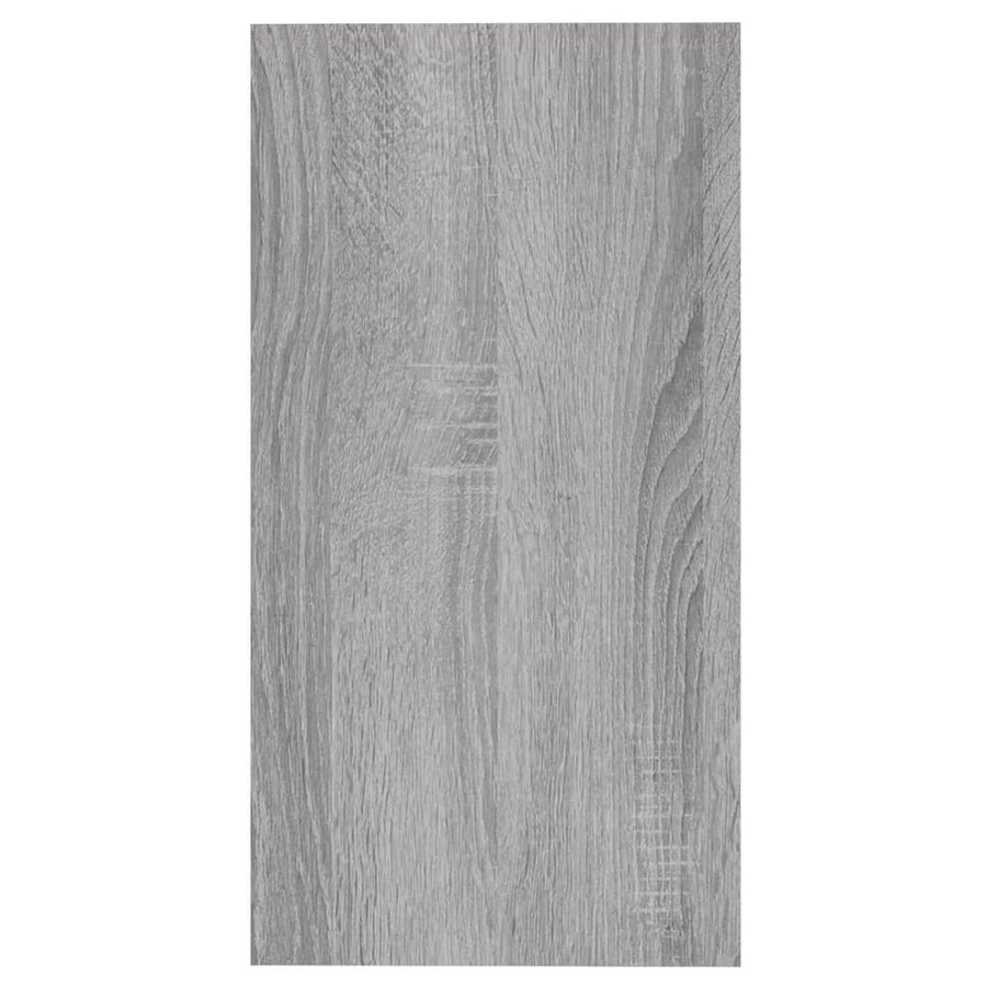 Bijzettafel 50X26X50 Cm Bewerkt Hout Eikenkleurig Grijs sonoma