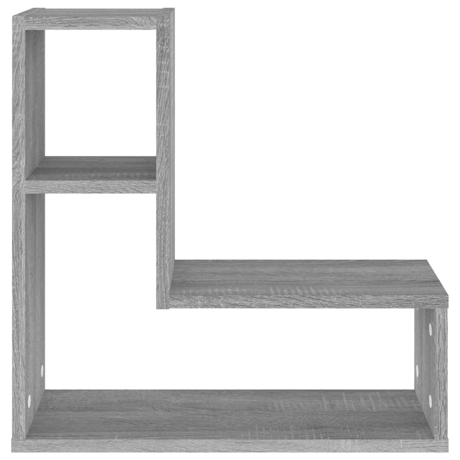 Wandschappen 2 St 50X15X50 Cm Bewerkt Hout Grijs Sonoma Eiken
