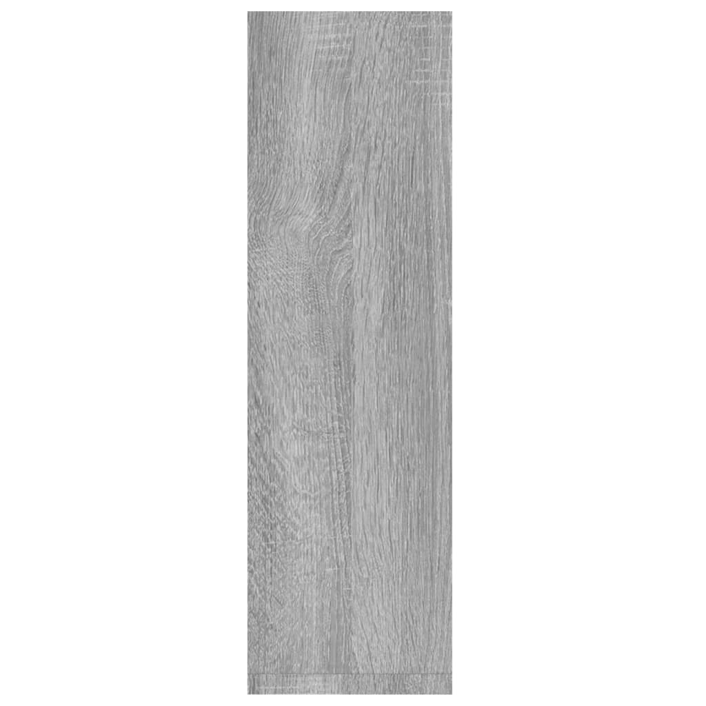 Wandschappen 2 St 50X15X50 Cm Bewerkt Hout Grijs Sonoma Eiken