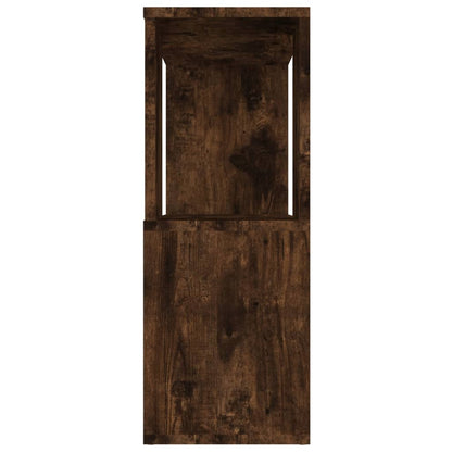 Boekenkast/Kamerscherm 80X24X63 Cm Kleurig Gerookt eiken