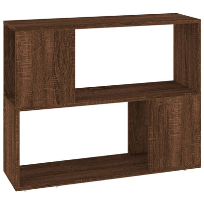 Boekenkast/Kamerscherm 80X24X63 Cm Bruin Eikenkleur Bruineiken