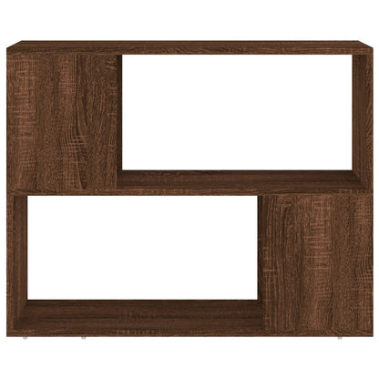 Boekenkast/Kamerscherm 80X24X63 Cm Bruin Eikenkleur Bruineiken