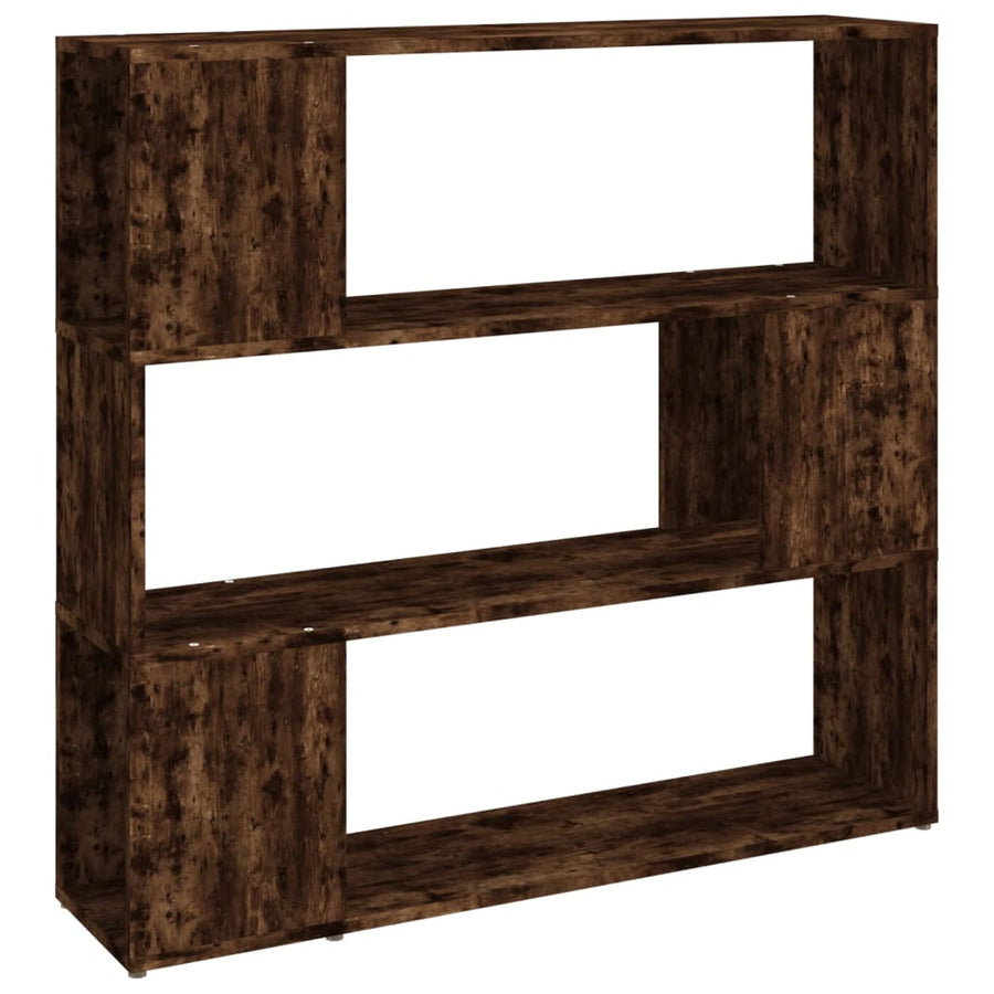 Boekenkast/Kamerscherm 00X24X94 Cm Kleurig Gerookt eiken