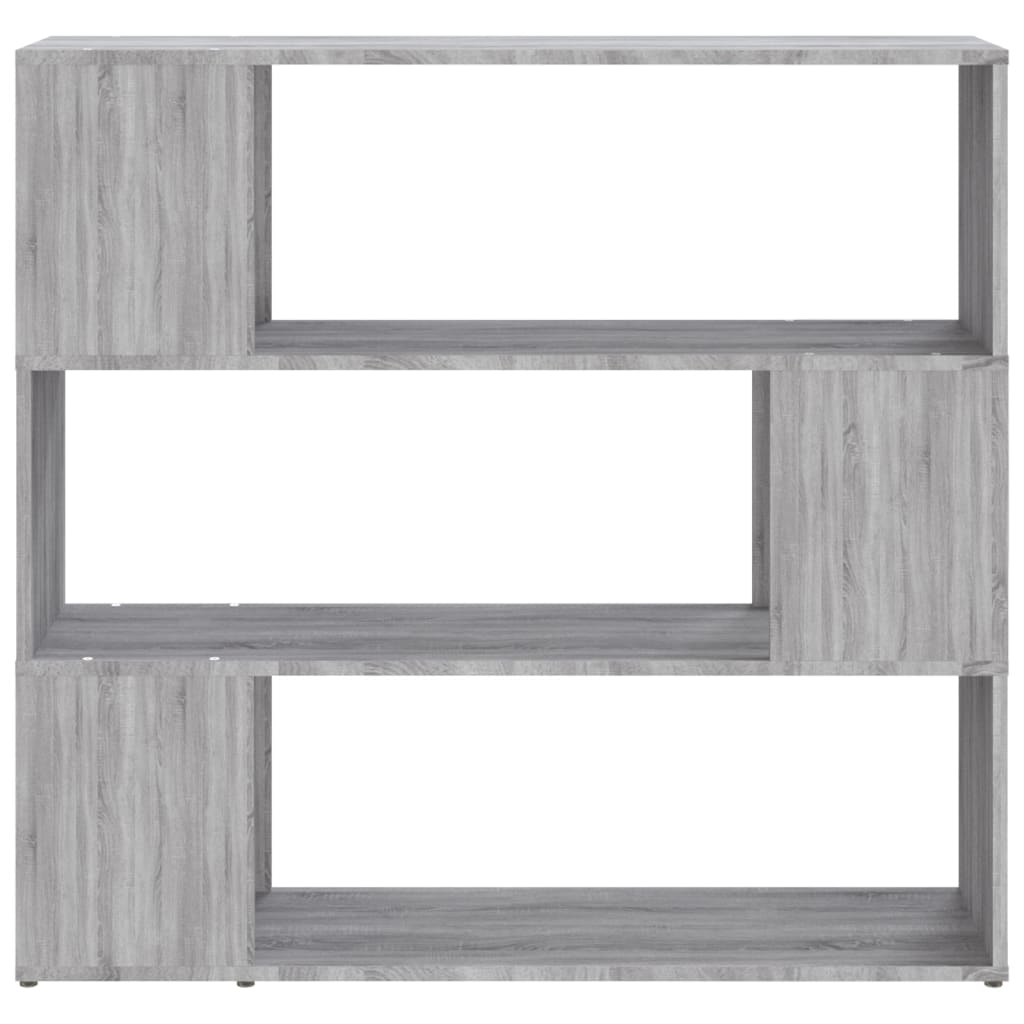 Boekenkast/Kamerscherm 00X24X94 Cm Eikenkleurig Grijs sonoma