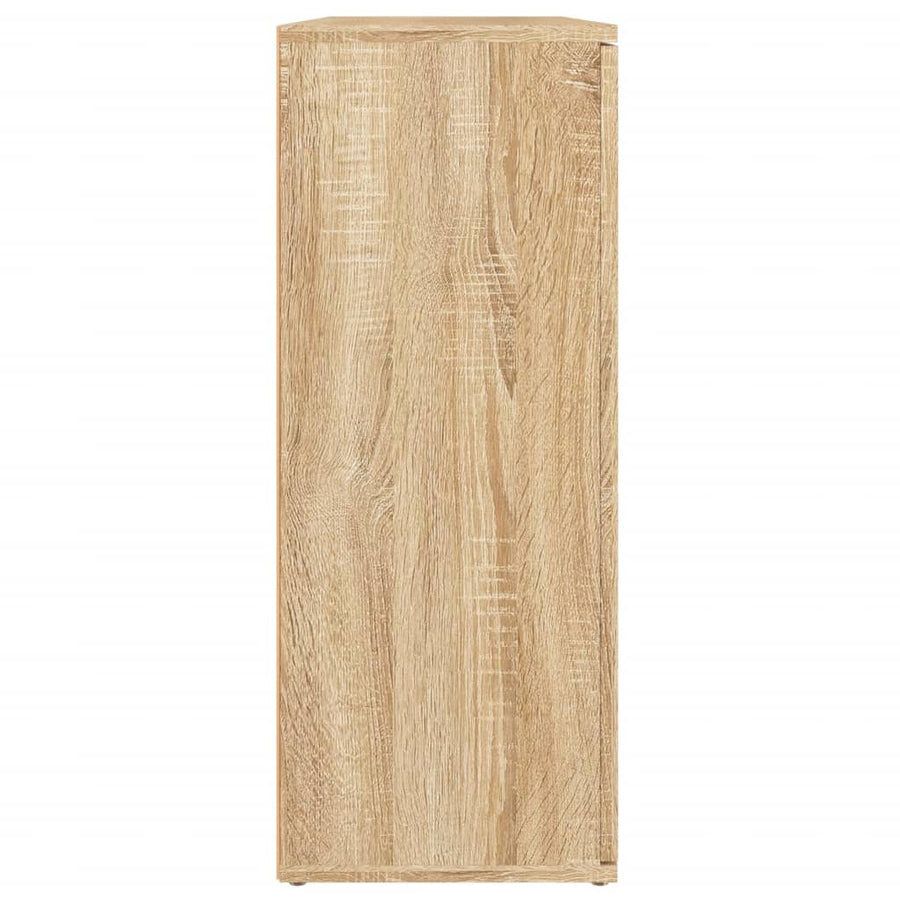 Dressoir 9X29,5X75 Cm Bewerkt Hout Kleurig Sonoma eiken