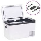 Koelbox 18L zwart wit 58.5x33.5x29 cm