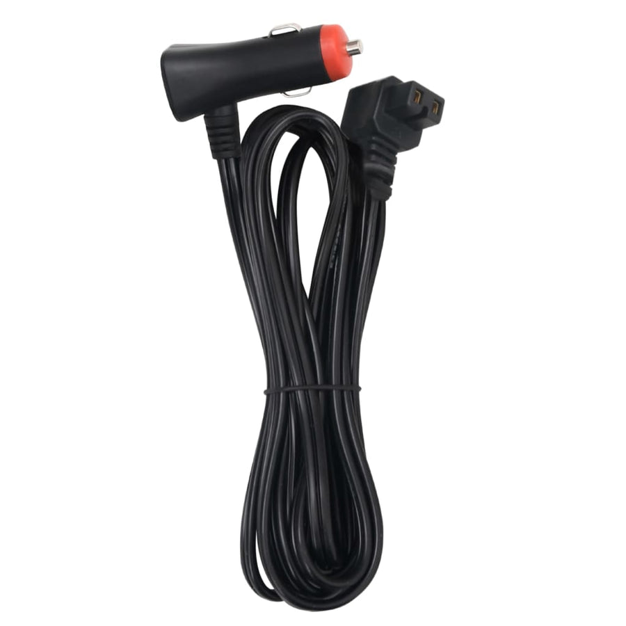 Koelbox Met Wielen En Adapter Polypropeen Zwart En Grijs 30 l met adapter
