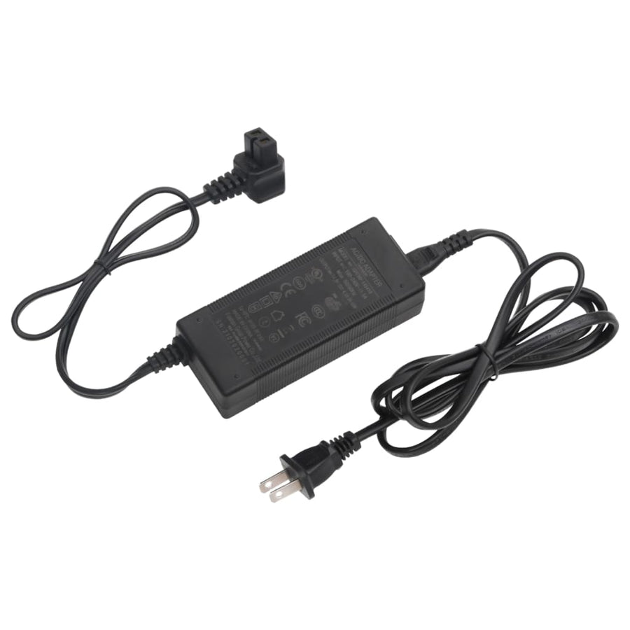 Koelbox Met Wielen En Adapter 40 L Polypropeen Zwart En Grijs