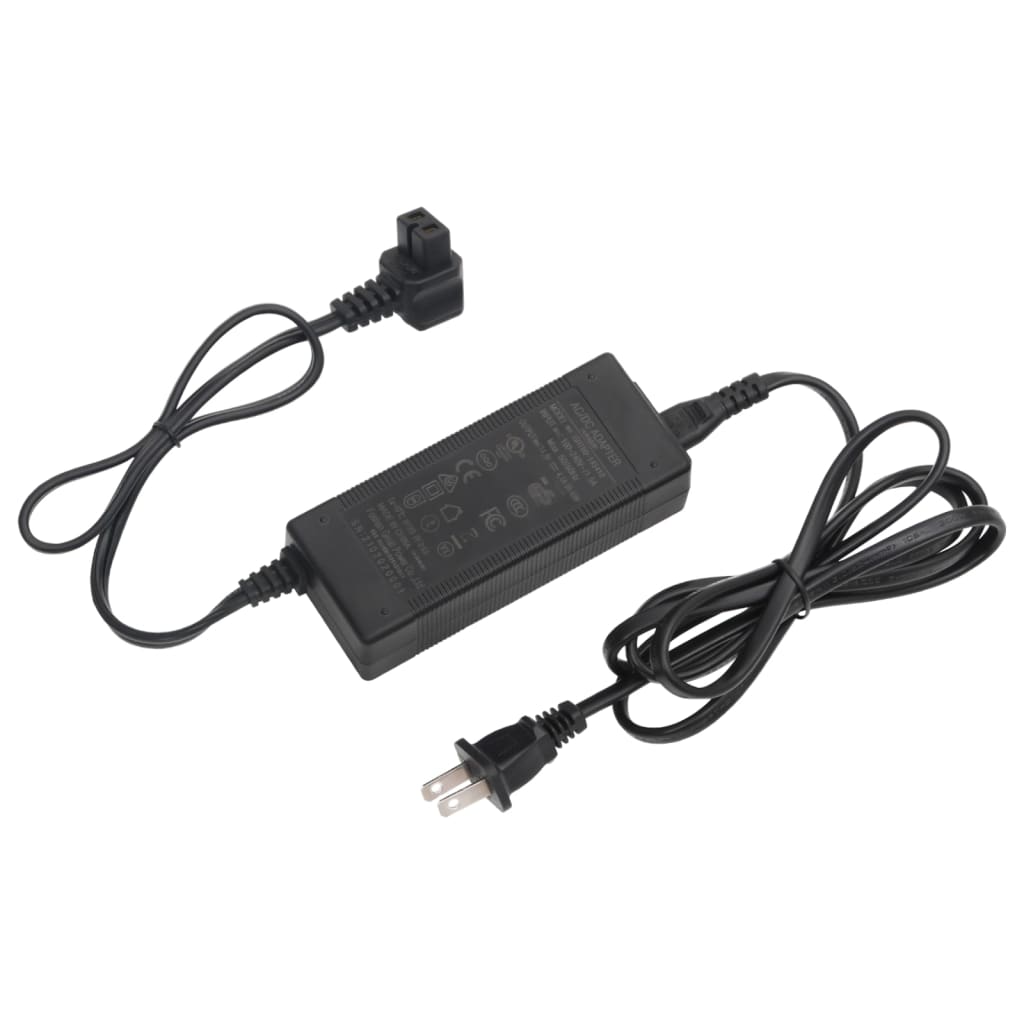 Koelbox Met Wielen En Adapter Polypropeen Zwart En Grijs 50 l met adapter