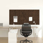Kurkrol 200x100 cm bruin rubber backing
