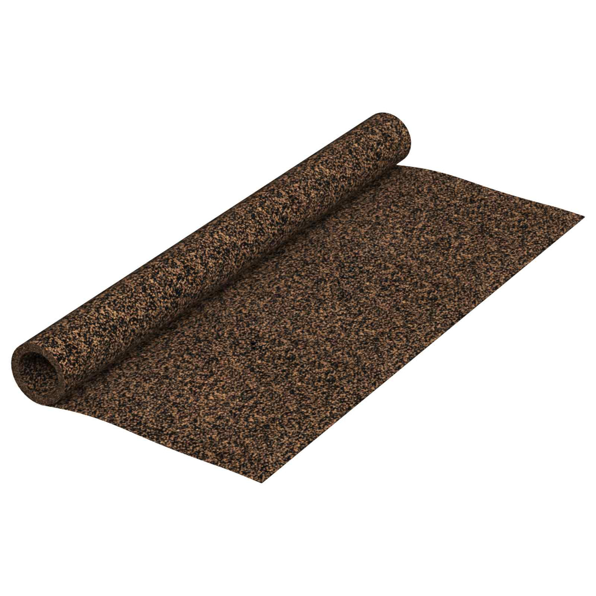 Kurk rol Bruin 200 x 100 cm Kurk en Rubber