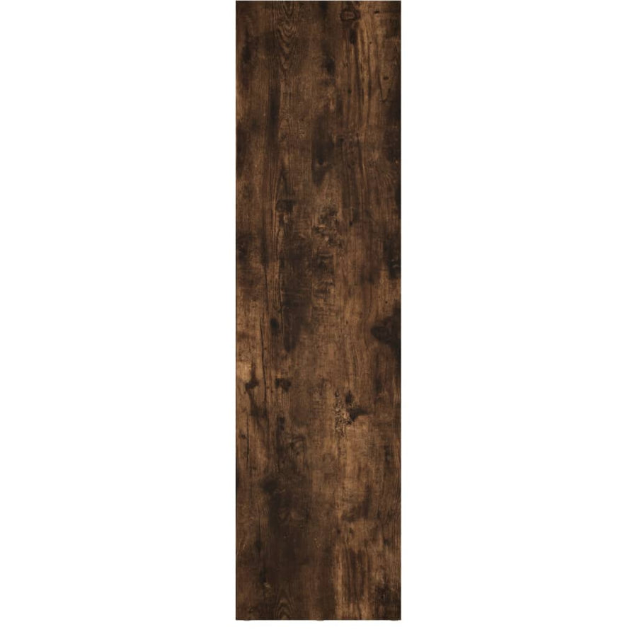 Boekenkast / Tv-Meubel Bewerkt Hout 36 x 30 x 114 cm Gerookt eiken