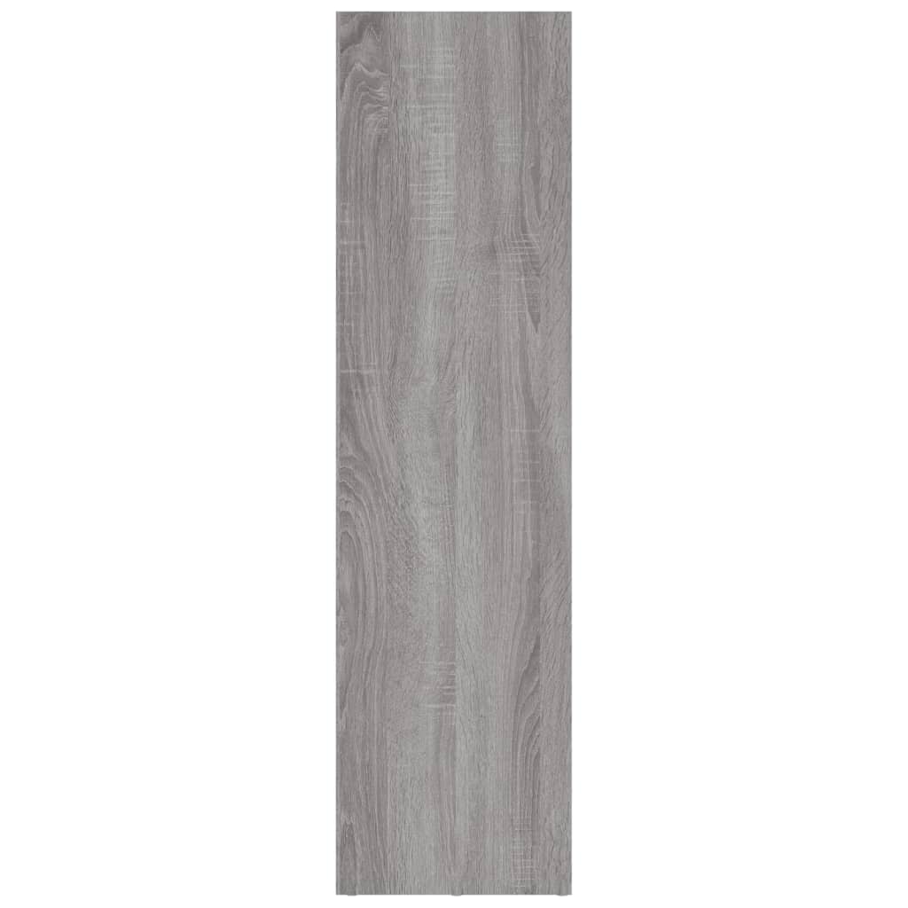 Boekenkast/Tv-Meubel Hout Eiken 36 x 30 x 114 cm Grijs sonoma