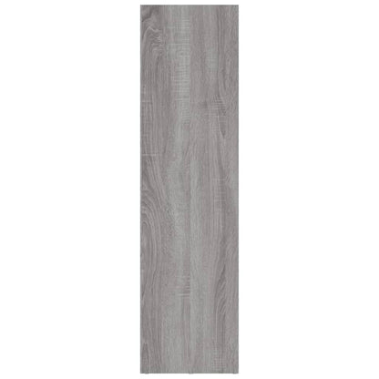 Boekenkast/Tv-Meubel Hout Eiken 36 x 30 x 114 cm Grijs sonoma