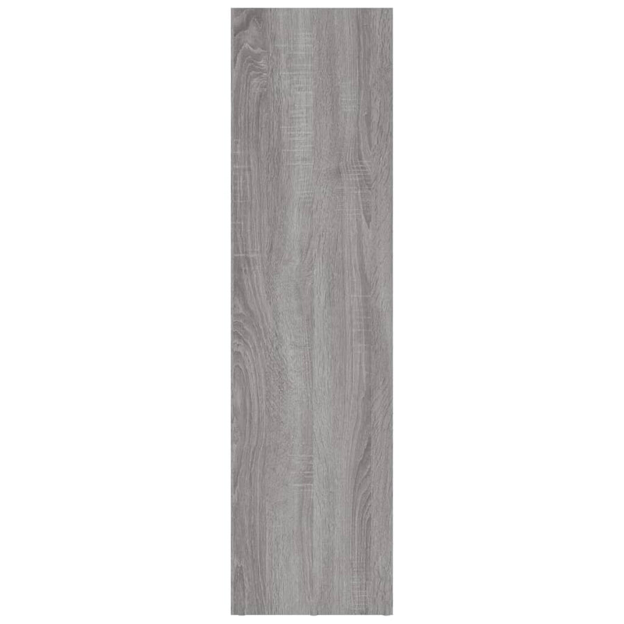 Boekenkast/Tv-Meubel Hout Eiken 36 x 30 x 114 cm Grijs sonoma