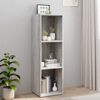 Boekenkast tv-meubel 36x30x114 cm grijs sonoma eiken