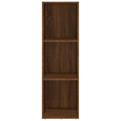 Boekenkast/Tv-Meubel 36 x 30 x 114 cm bruin eikenkleur