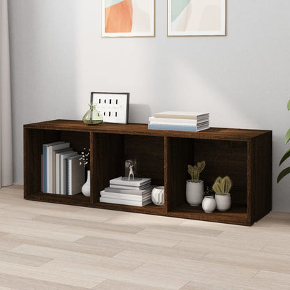 Boekenkast/Tv-Meubel 36 x 30 x 114 cm bruin eikenkleur
