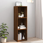 Bookcase/TV cabinet 36x30x114 cm brown oak look