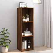 Boekenkast tv-meubel 36x30x114 cm bruin eiken