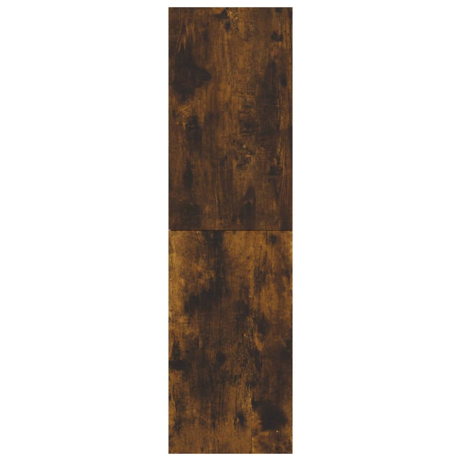 Tv-wandmeubel 30,5x30x110 cm gerookt eikenkleurig 30.5 x 30 x 110 cm Gerookt eiken