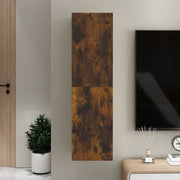 Tv-wandmeubel 30,5x30x110 cm gerookt eiken