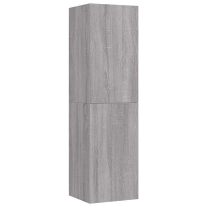 Tv-wandmeubel 30,5x30x110 cm grijs sonoma eikenkleurig 1 30.5 x 30 x 110 cm Grijs sonoma